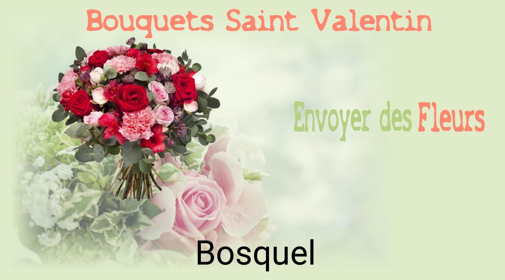 Roses de Saint-Valentin livrées à Bosquel